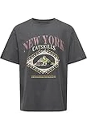 Only & Sons Heren T-shirt gedetailleerd, , S