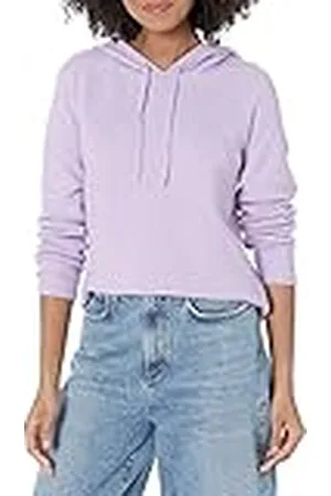 Amazon Soft Touch Pullover met capuchon voor dames, pastellila, Large