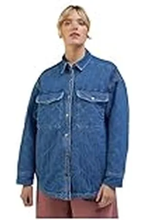 Lee Gewatteerde overshirt voor dames, , M