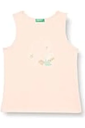 Benetton 3I1XGH004 tanktop, perzikroze 02N, 74 meisjes