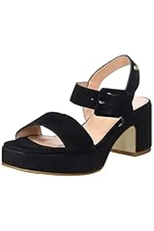 Fred de la Bretoniere Frs1446 Suede Heeled Sandalen voor dames, , 37 EU