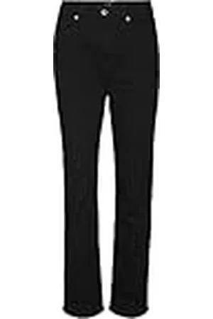 VERO MODA VMDREW HR Straight Jeans GU134 GA NOOS Jeansbroek, Black Denim, 28/30