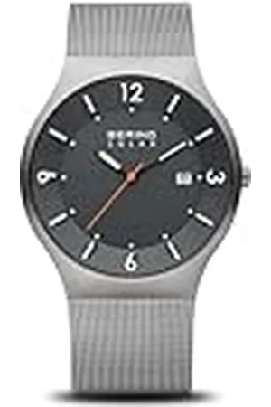 Bering Herenhorloge Solar Movement - Solar Collection met roestvrij staal en saffierglas 14440-077