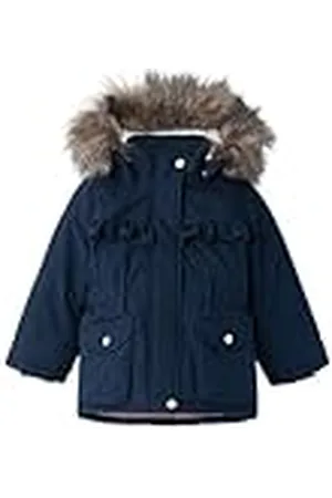NAME IT Nmfmaster Parka Jacket Pb korte jas voor meisjes, , 104 cm