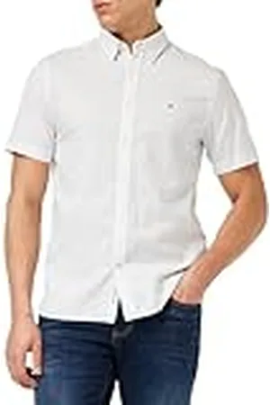 Tommy Hilfiger Heren Shirt met korte mouwen, , XS