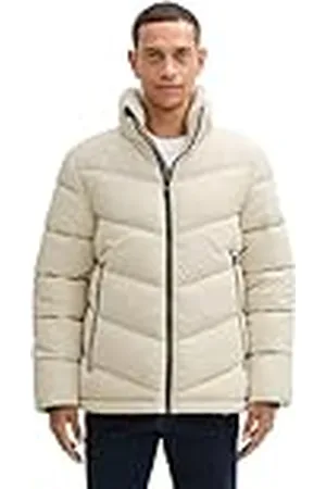 TOM TAILOR Heren 1042207 jas, 26199-Beige Alfalfa, XXL, , XXL
