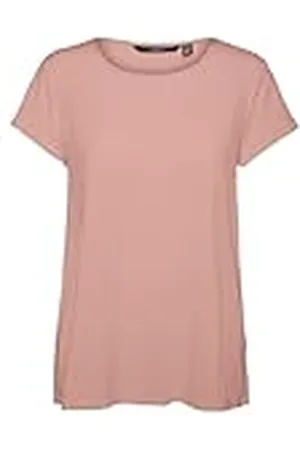 VERO MODA Dames Vmbecca Plain Ss Top Ga Color T-shirt, , XS
