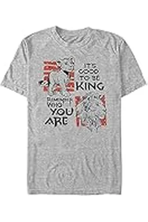 Disney The Lion King: Live Action - Simba Text Unisex Crew neck T-Shirt L