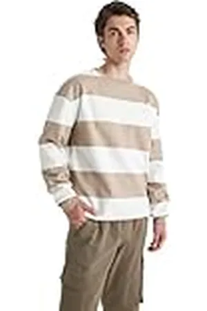 DeFacto Gebreid sweatshirt voor heren, , M