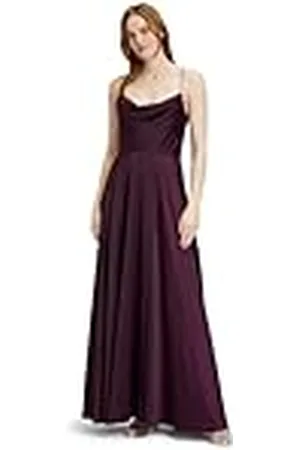 Vera Mont Avondjurk voor dames, met watervalhals, , 38