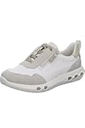 ARA Jumper sneakers voor dames, shell, crème, platina, 38,5 EU breed, , 38.5 EU Breed