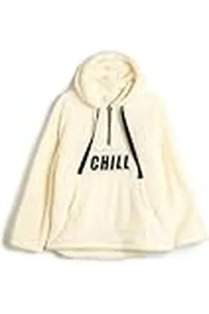 Koton Dames Hooded Long Sleeve Pocket Detail Slogan Embroidered Sweatshirt, , XL