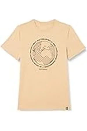 4F Heren T-shirt TSM026 T-shirt, Light Brown, S voor heren, , S