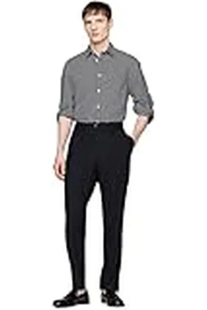 Tommy Hilfiger Heren POPLIN Print SF Shirt MW0MW36870, L/S Shirt, blauw, XXXL, Blauw (Desert Sky/Optic White), 3XL grote maten