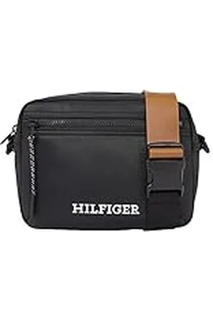 Tommy Hilfiger TH Monotype EW Reporter Bag Black
