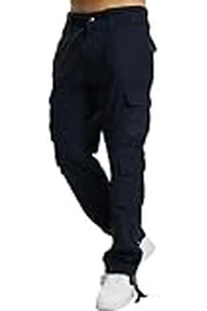 Brandit Pure Slim Fit Pants, Donkerblauw, M