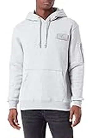 Alpha Industries Red Stripe Hoody Sweat met capuchon voor heren