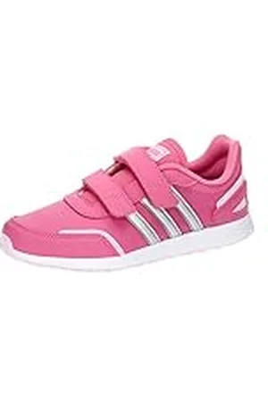 adidas Uniseks-Kind VS Switch 3 Lifestyle Running Hook and Loop Strap Shoes, pulse magenta/silver met/orchid fusion, 30 1/2 EU