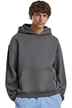 Build Your Brand Fluffy Hoody, casual hoodie voor heren, loose fit, maten S-5XL, , 5XL