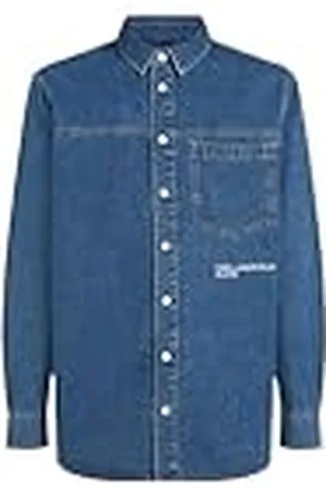 Karl Lagerfeld NORMAAL DENIM OVERHEMD, , XS