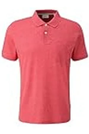 QS by s.Oliver Poloshirt voor heren in gemêleerde look, , M