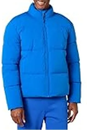 Amazon Heren Mock Neck Puffer (verkrijgbaar in groot en lang), , medium