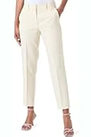 SELECTED Dames Slfrita-ria Mw Cropped Pant Birch Noos stoffen broek, , 42