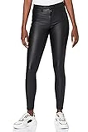 Noisy May Dames Nmcallie Hw Skinny Coated Noos Broek, Coated, M EU, , M