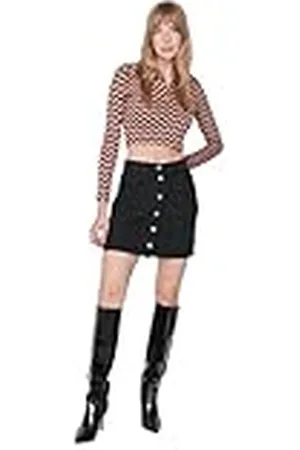 Trendyol Dames mini A-lijn A-lijn denim rok, , 36