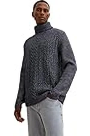 TOM TAILOR Uomini Coltrui met vlechtpatroon 1033651, , M