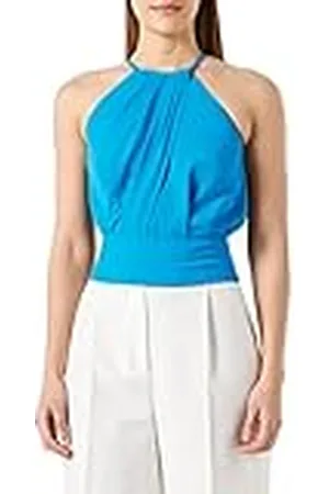 Pinko Trionfale Top Crepe Fluid Tank Top voor dames, , 30 NL