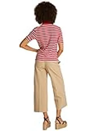 Tommy Hilfiger Dames 1985 REG PIQUE POLO SS WW0WW43224, Rood, M, , M