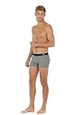 Hom Boxer Comfort oudejaarsavond boxershorts, nauwsluitend, micropatroon, zwart, grijs, wit, 2XL heren, , XXL