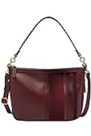 Fossil Jolie dameshandtas, LiteHide lederen patchwork baguette, l: 21,6 cm, b: 6,4 cm, h: 11,4 cm, ZB1948243