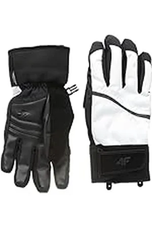 4F SKI handschoenen RED004 jeans, , L voor dames, , L