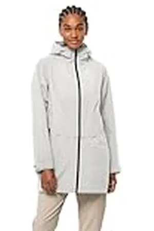 Jack Wolfskin Mainkai Long JKT W Lange damesjas, , S