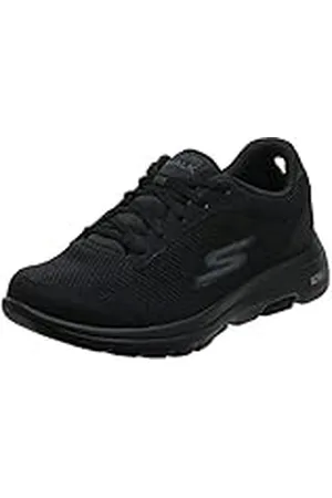 Skechers Heren Gowalk 5 Qualify-Athletic Mesh Lace Up Performance Wandelschoen Sneaker, , 45 EU