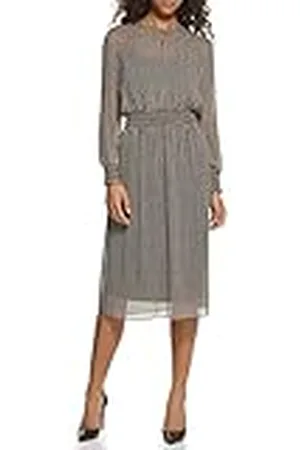 Tommy Hilfiger Midi-jurk voor dames, , 40