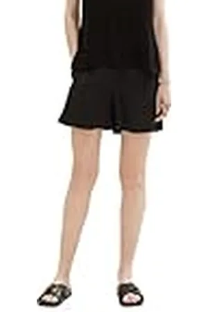 TOM TAILOR Dames 1036640 Bermuda Shorts, 14482-Deep Black, 40, , 40