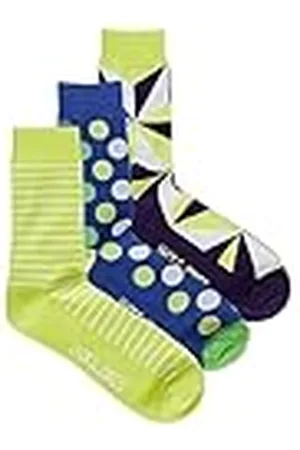 JACK & JONES JACCOLORFUL DOT SOCKS 3 PAK, , One Size