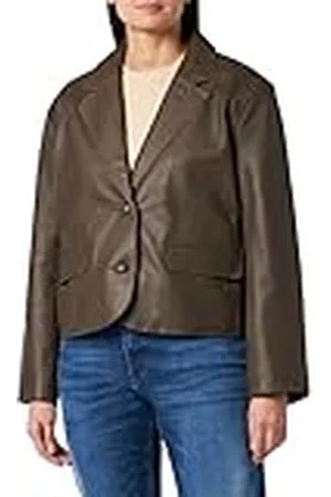 Nascita Leren damesblazer 29027088-NA03, , L, , L