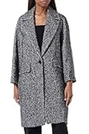 Sisley Womens 2MATLN01E Wool Blend Coat, , 42