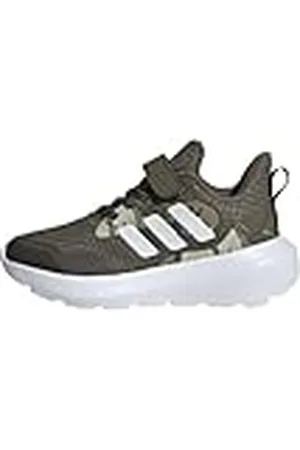 adidas Uniseks-Kind FORTARUN 3.0 SHOES CHILDREN, Olive/Cloud White/Shadow Olive, 30 1/2 EU
