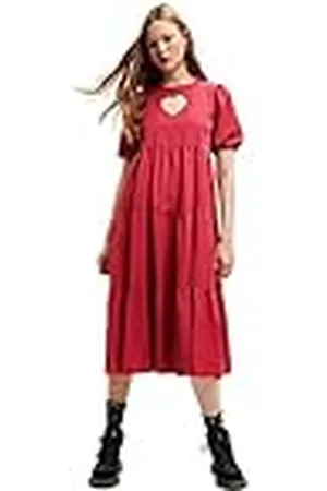 Desigual Dames Vest_Flora, 3194 Chilli Casual Jurk, , XS