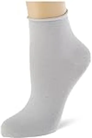HUGO BOSS Sh Light Lurex W Short_Socks voor dames, , 42 EU