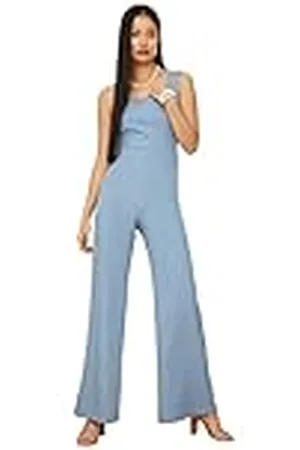 Trendyol Vrouwen Effen Geweven Jumpsuit, , 60