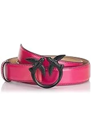 Pinko Love Berry H3 riem van leer met riem, , S dames, , S