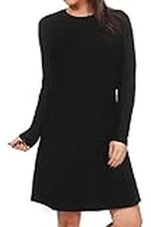 VERO MODA Nancy Gebreide winterjurk met lange mouwen voor dames, , XS
