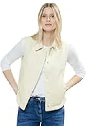 CECIL Bouclé Vest Coat voor dames, , XXL