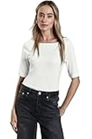 Street one T-shirt in effen kleur, , 44